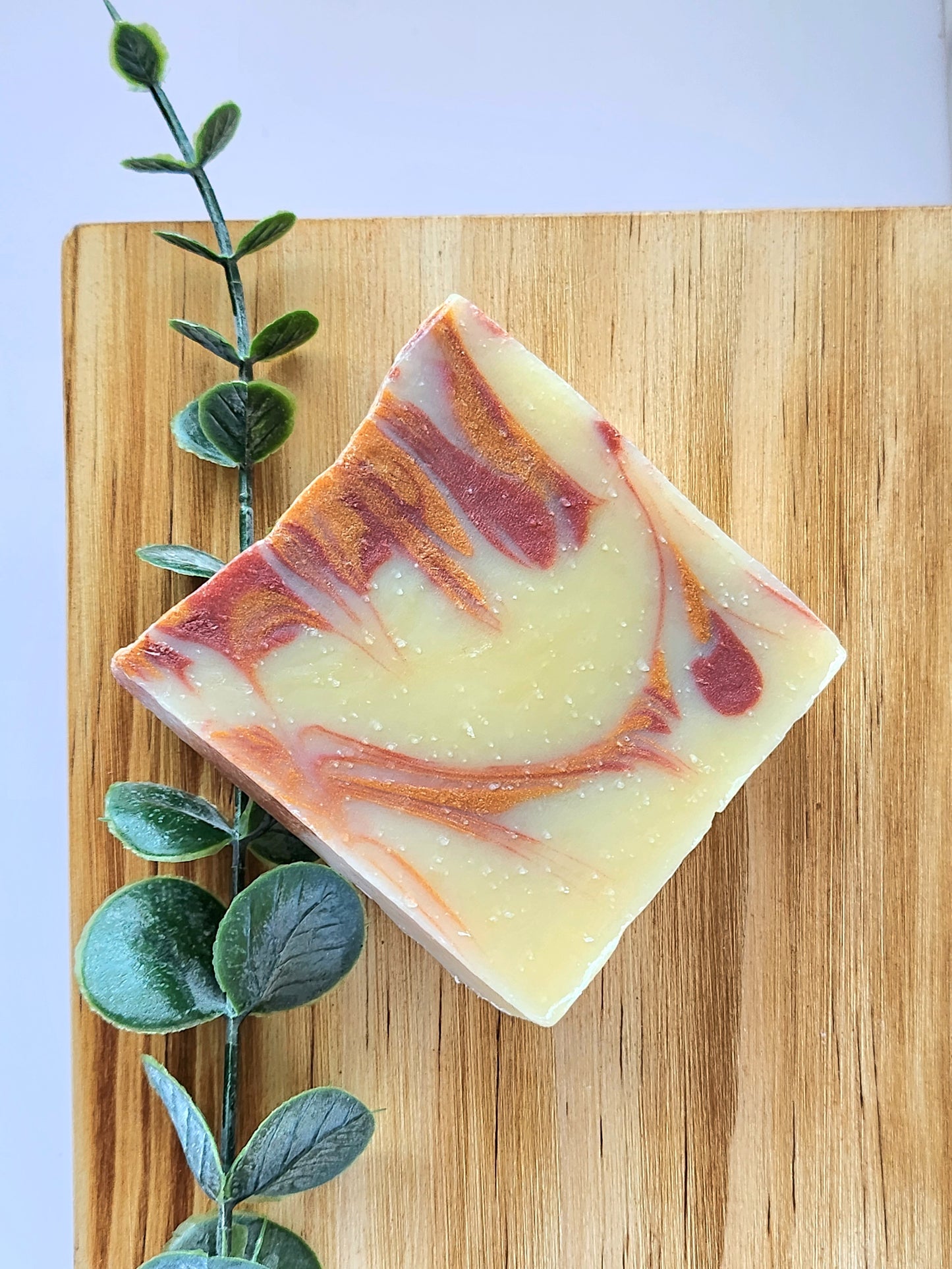 Wild Currant and Sandalwood Cold Process Soap Bar