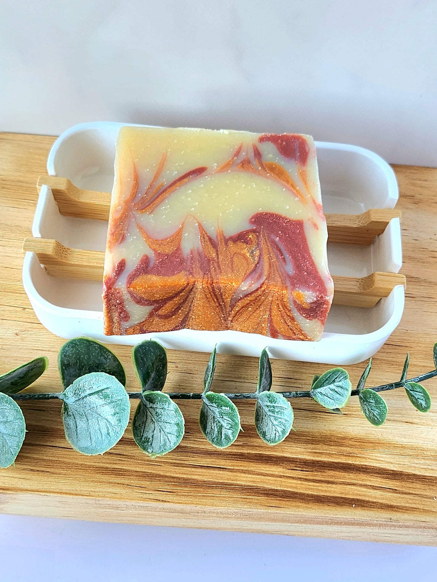 Wild Currant and Sandalwood Cold Process Soap Bar