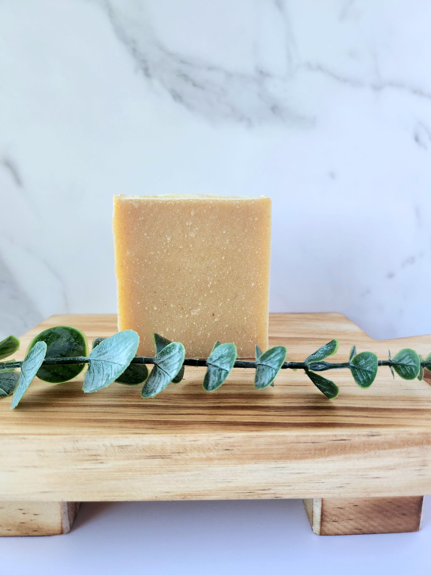 Turmeric and Kaolin Clay Unscented Cold Process Soap Bar