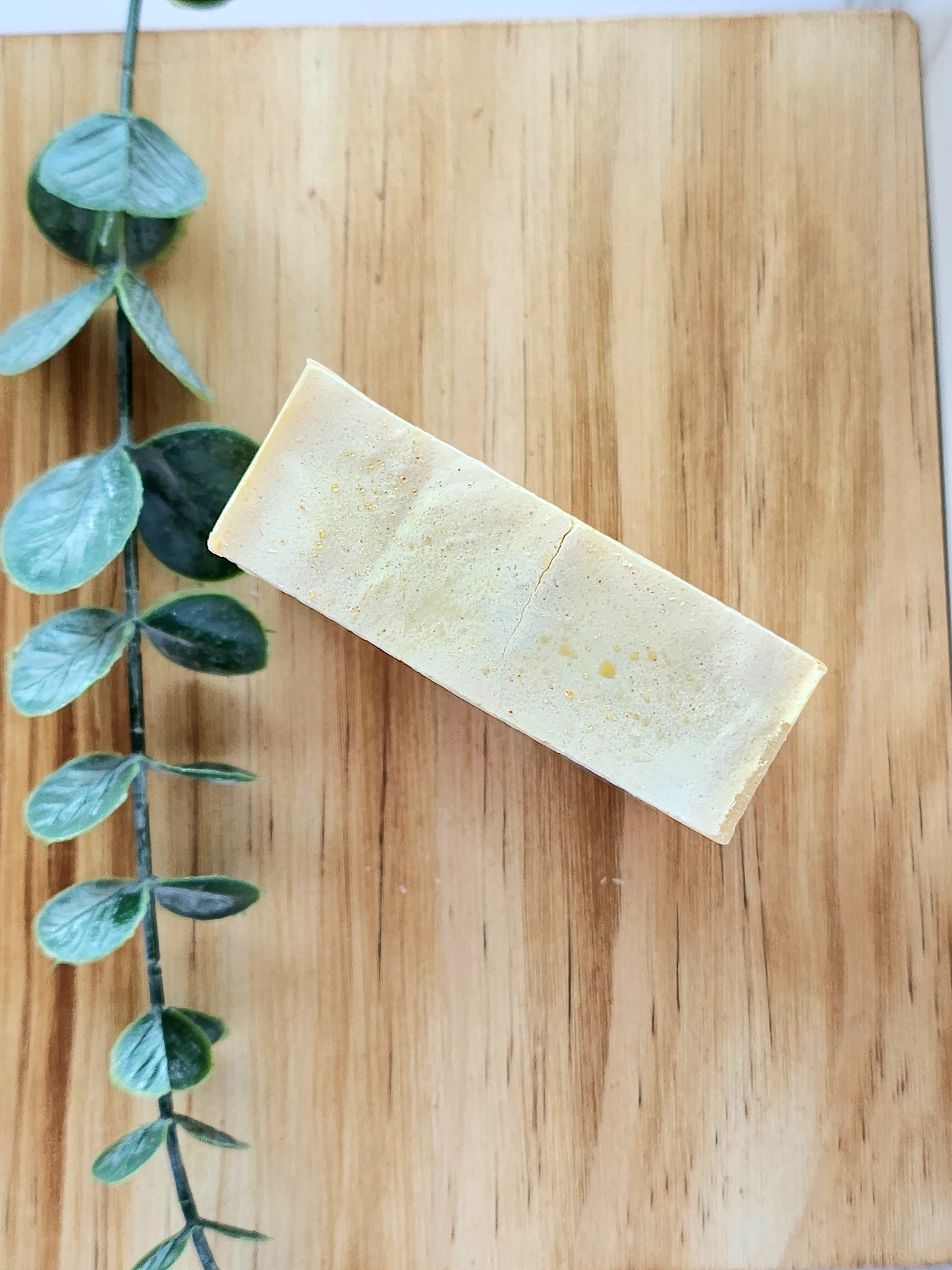 Turmeric and Kaolin Clay Unscented Cold Process Soap Bar