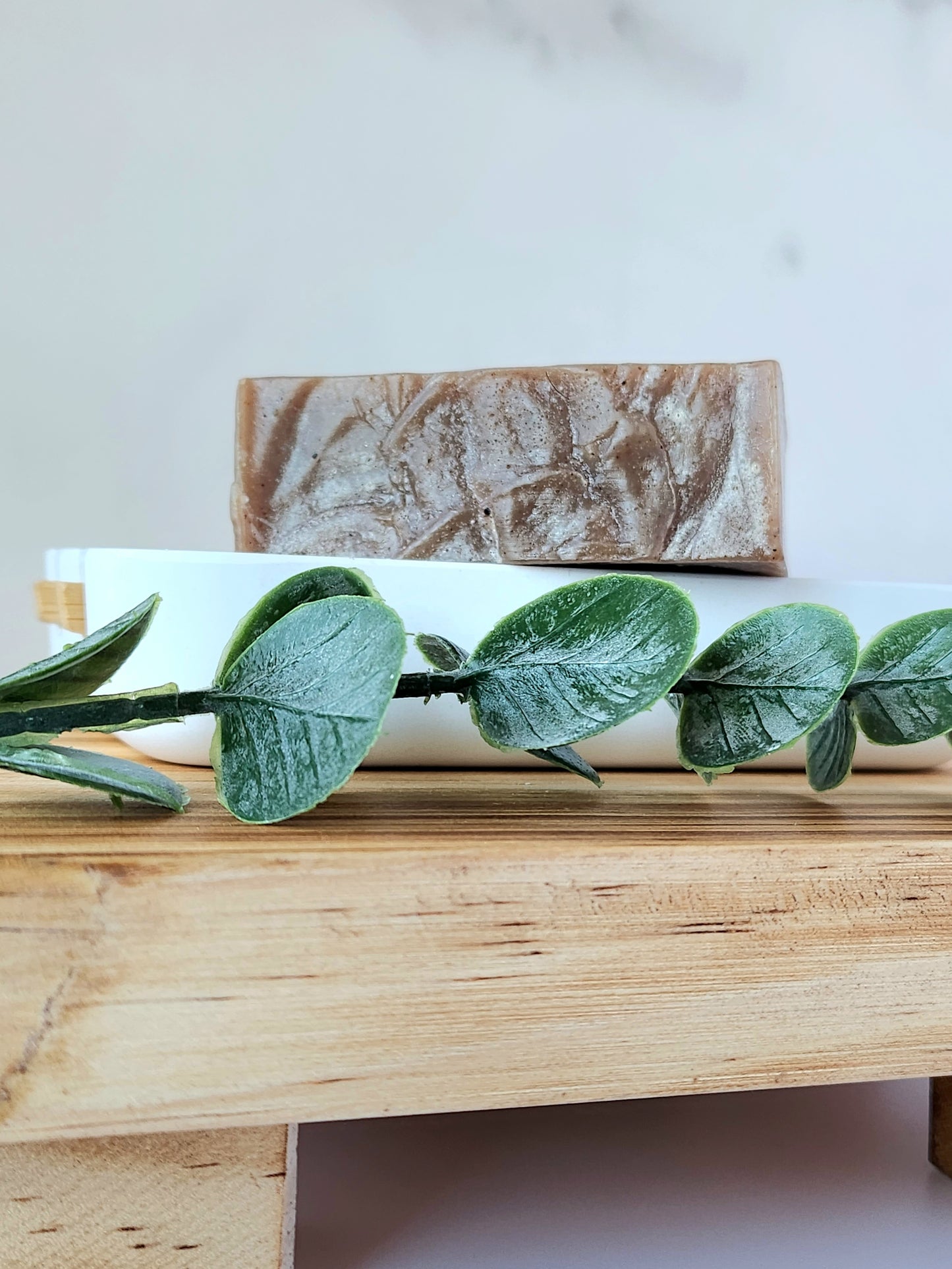 Black Walnut and Kaolin Clay Unscented Cold Process Soap Bar