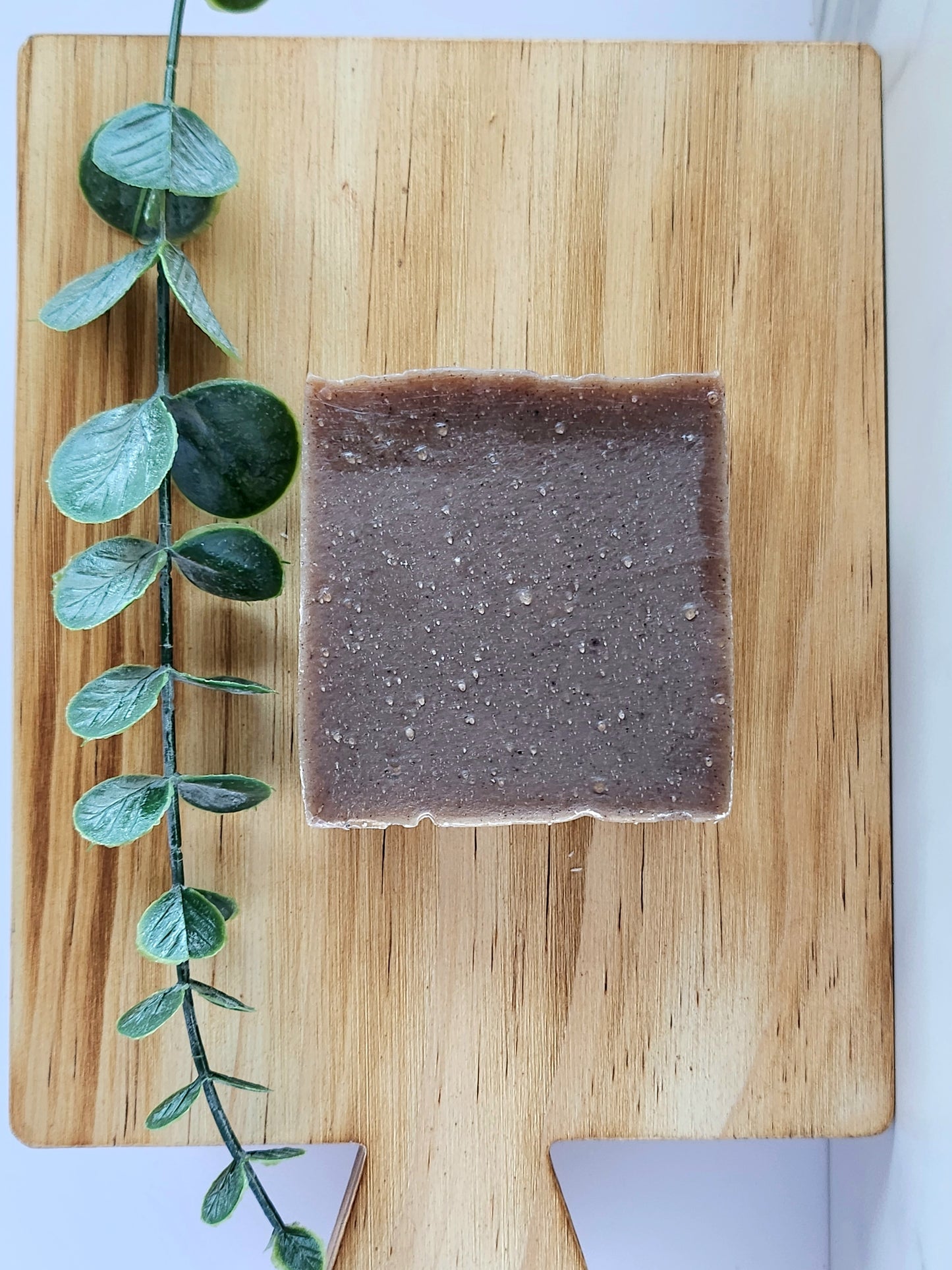 Black Walnut and Kaolin Clay Unscented Cold Process Soap Bar