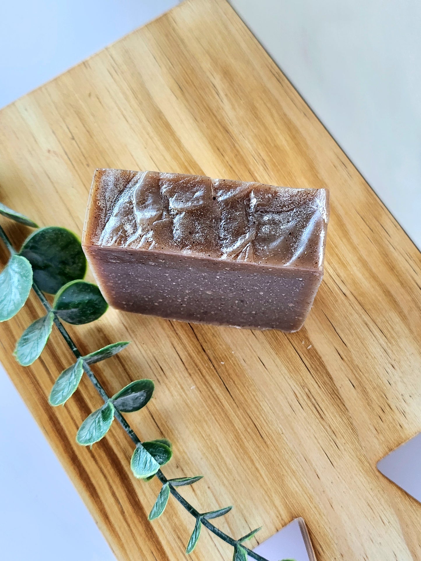 Black Walnut and Kaolin Clay Unscented Cold Process Soap Bar