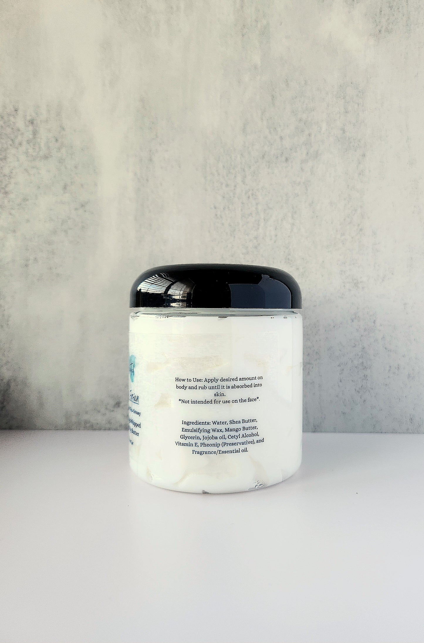 GINSENG FUSION Shea Butter and Mango Butter Moisturizing Emulsified Body Butter 8 oz