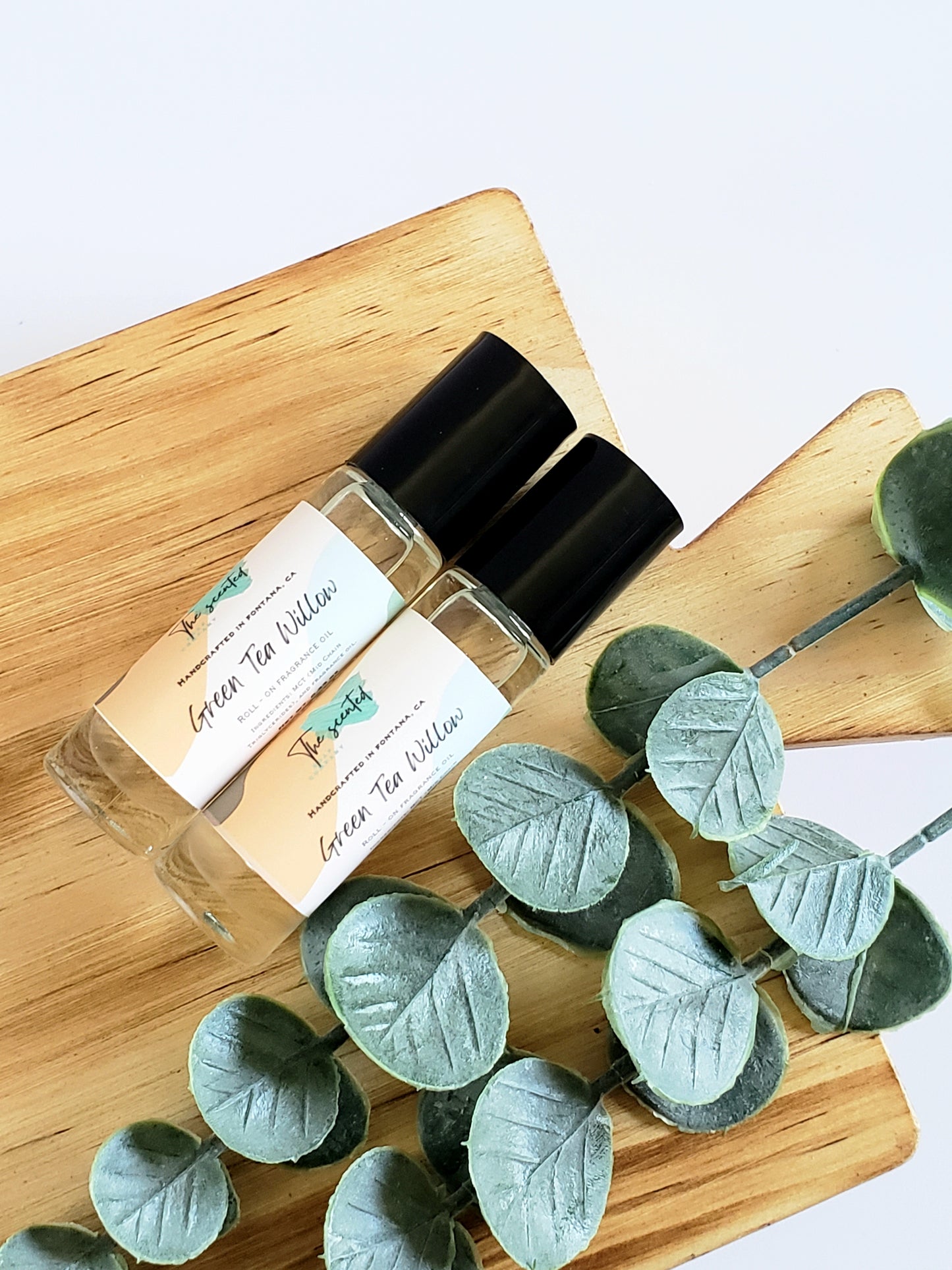 Roll On Fragrance Oil Green Tea and Willow .33 oz