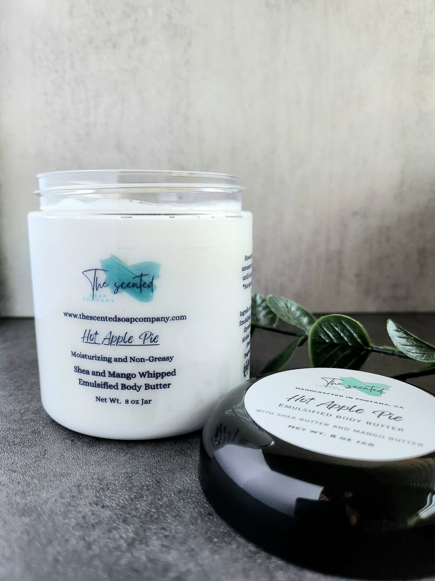 Hot Apple Pie Shea Butter and Mango Butter Moisturizing Emulsified Body Butter 8 oz