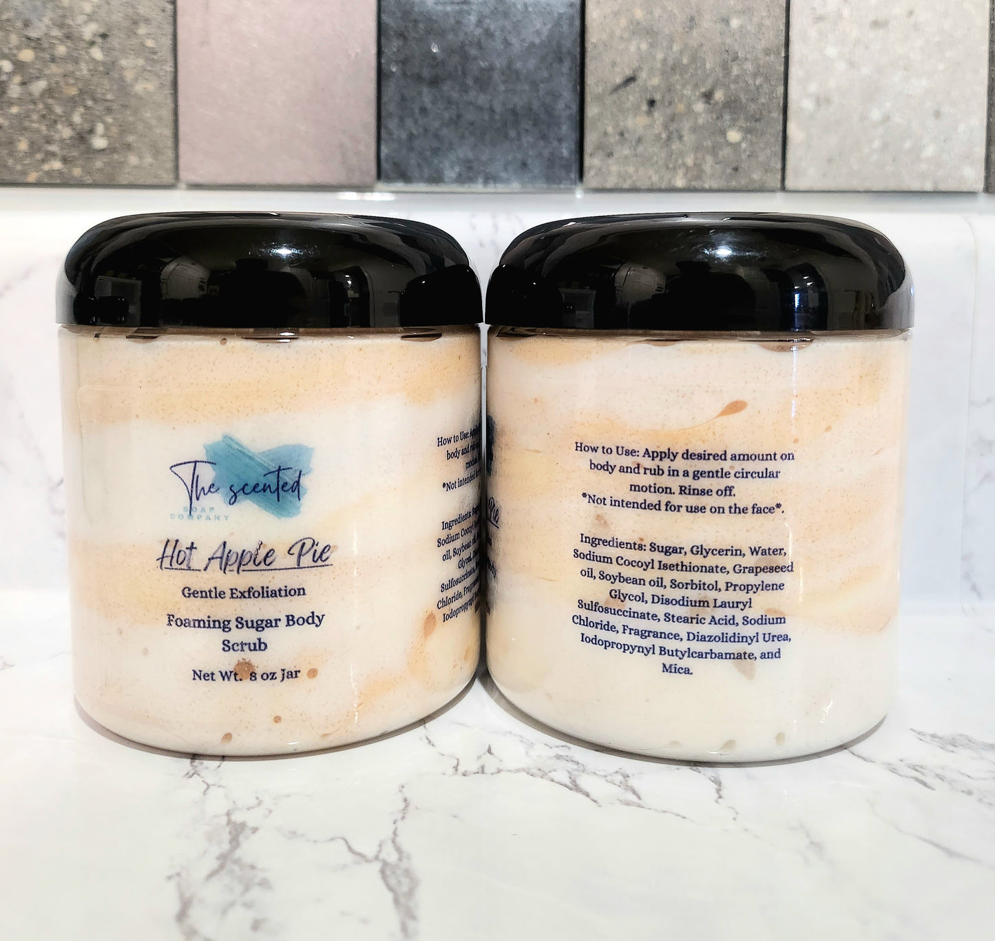 HOT APPLE PIE Foaming Sugar Body Scrub 8 oz