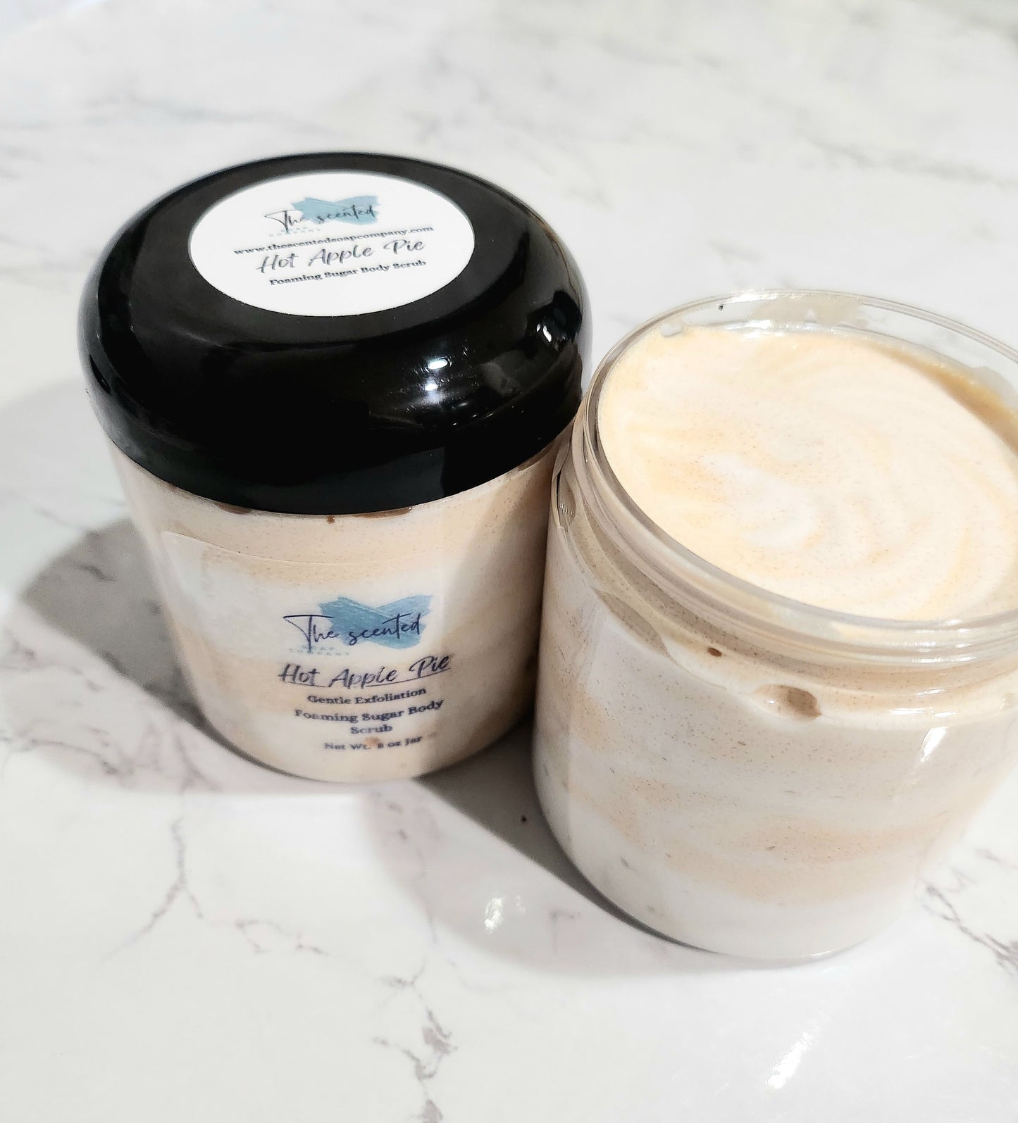 HOT APPLE PIE Foaming Sugar Body Scrub 8 oz