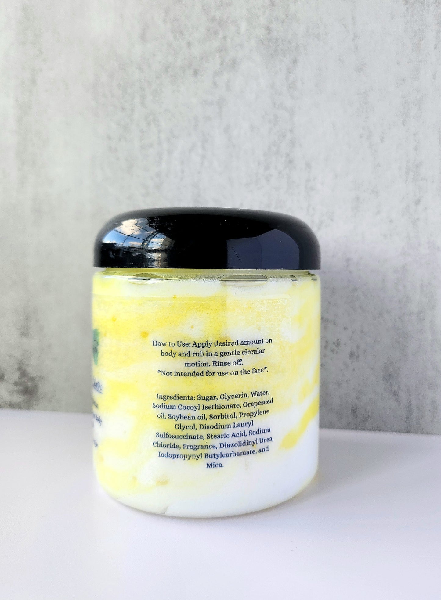 PINEAPPLE CILANTRO Foaming Sugar Body Scrub 8 oz