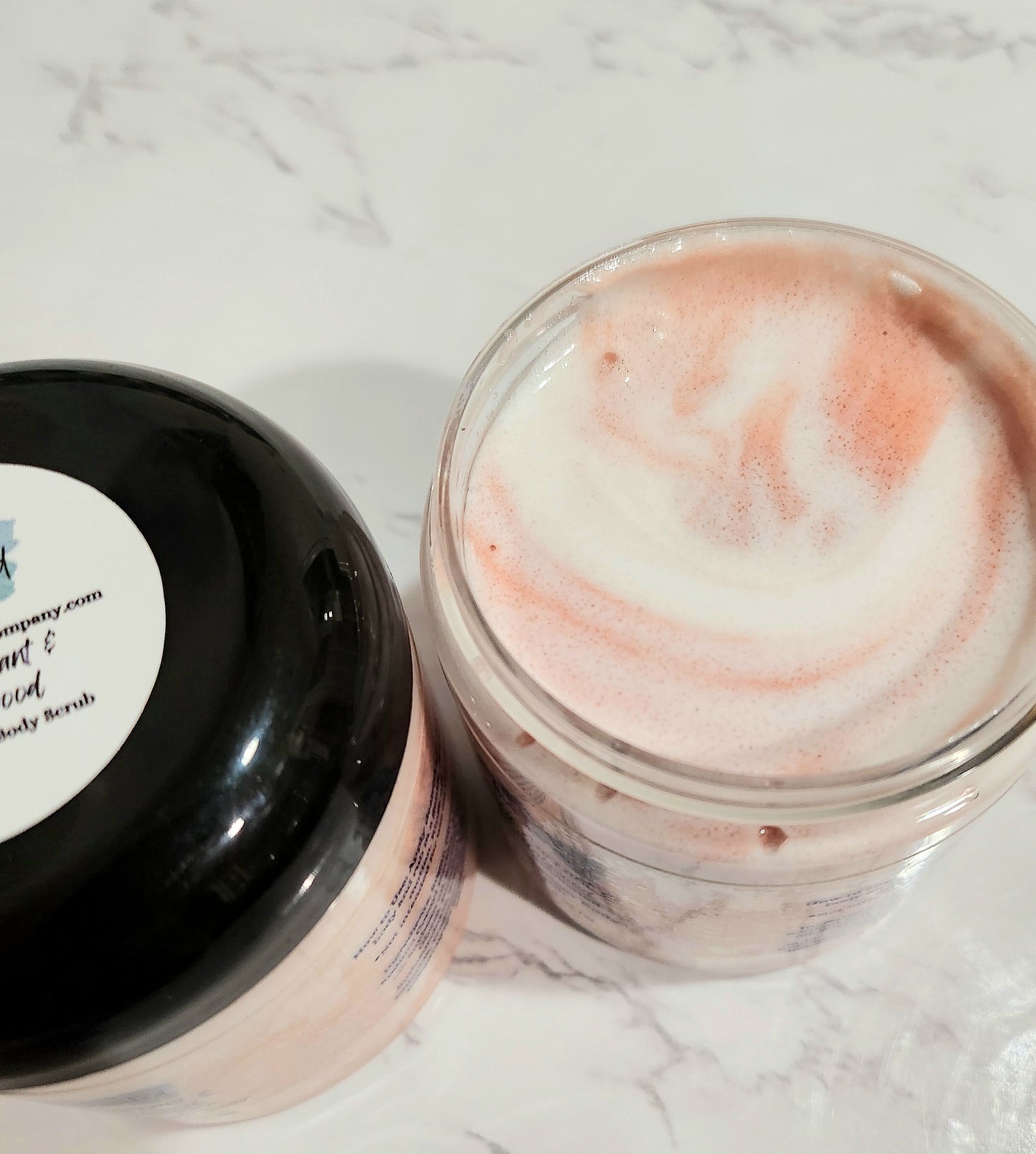WILD CURRANT and SANDALWOOD Foaming Sugar Body Scrub 8 oz