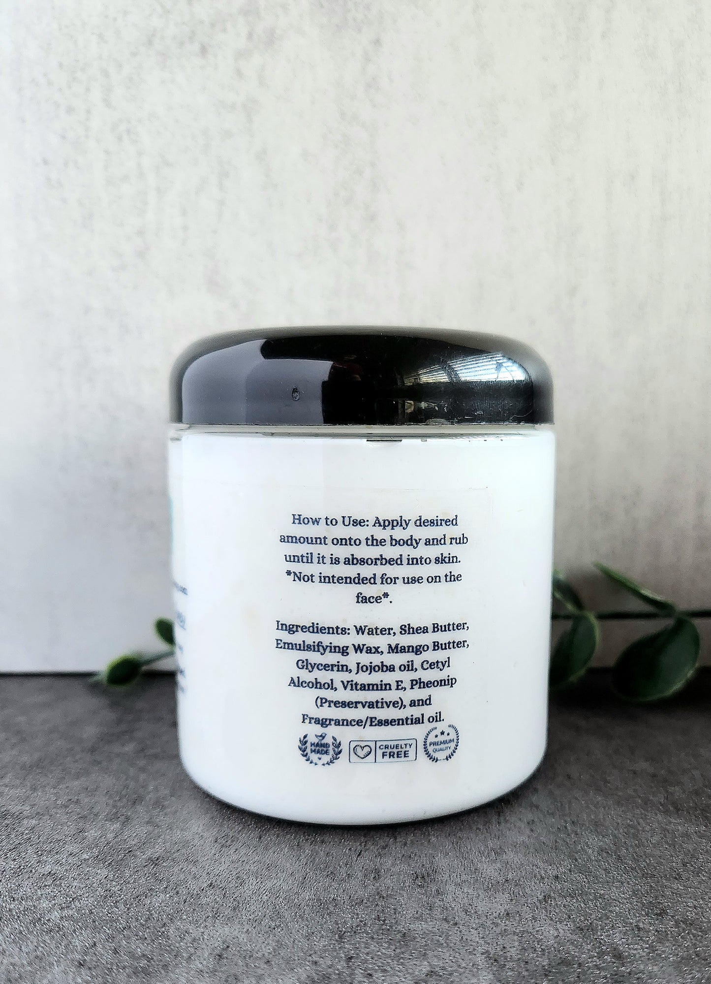 Oatmeal Milk & Honey Shea Butter and Mango Butter Moisturizing Emulsified Body Butter 8 oz