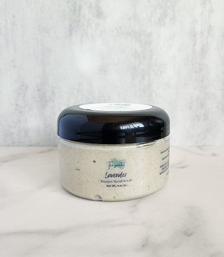 Lavender Pumice and Orange Peel Hand Scrub 4oz Jar