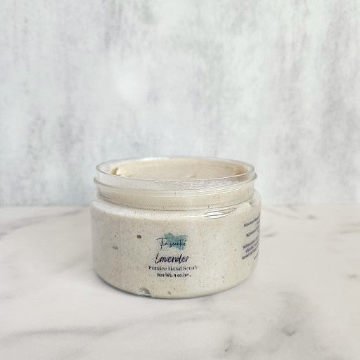 Lavender Pumice and Orange Peel Hand Scrub 4oz Jar