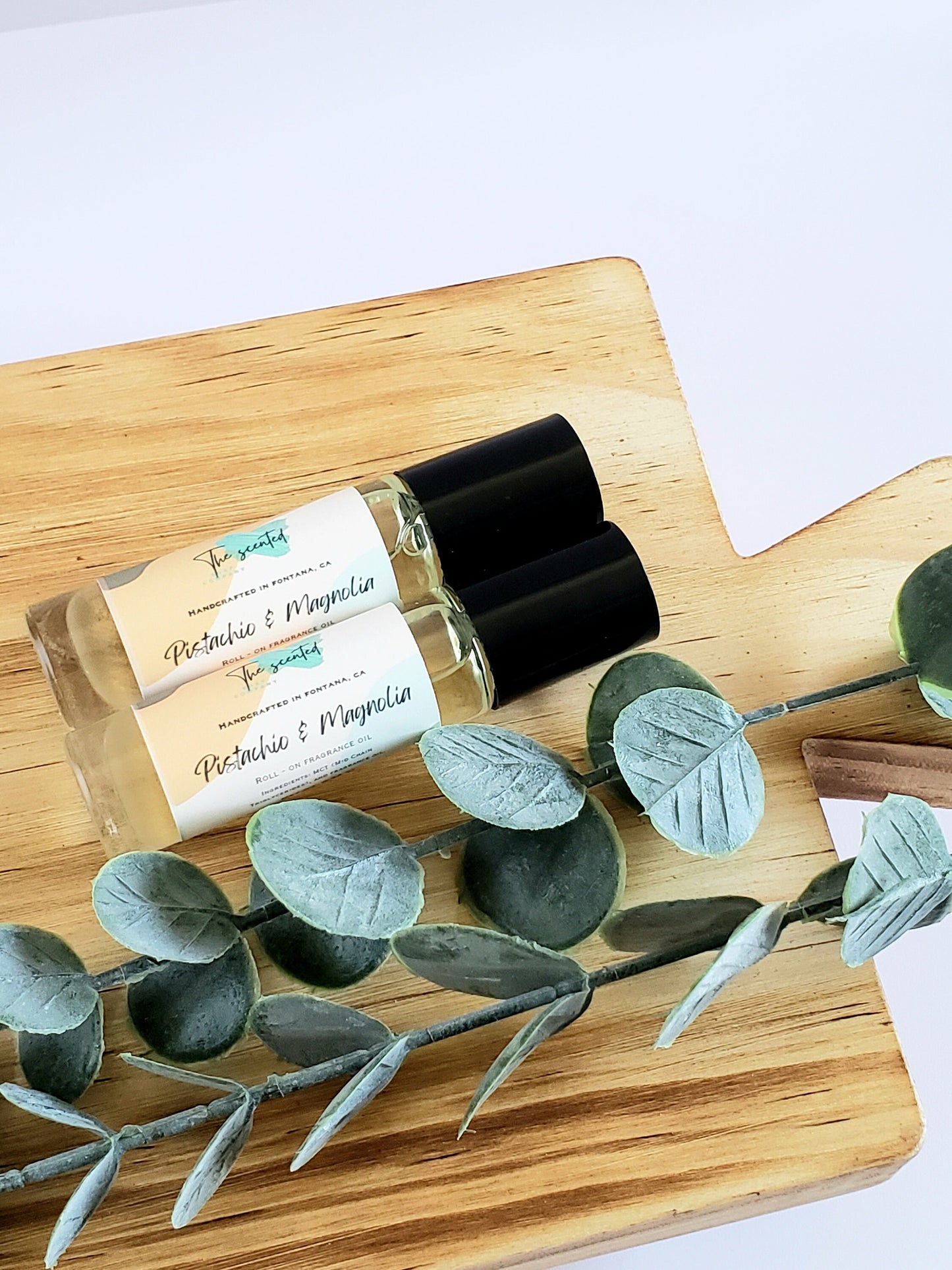 Roll on Fragrance Oil PISTACHIO MAGNOLIA Roll on Perfume .33 oz
