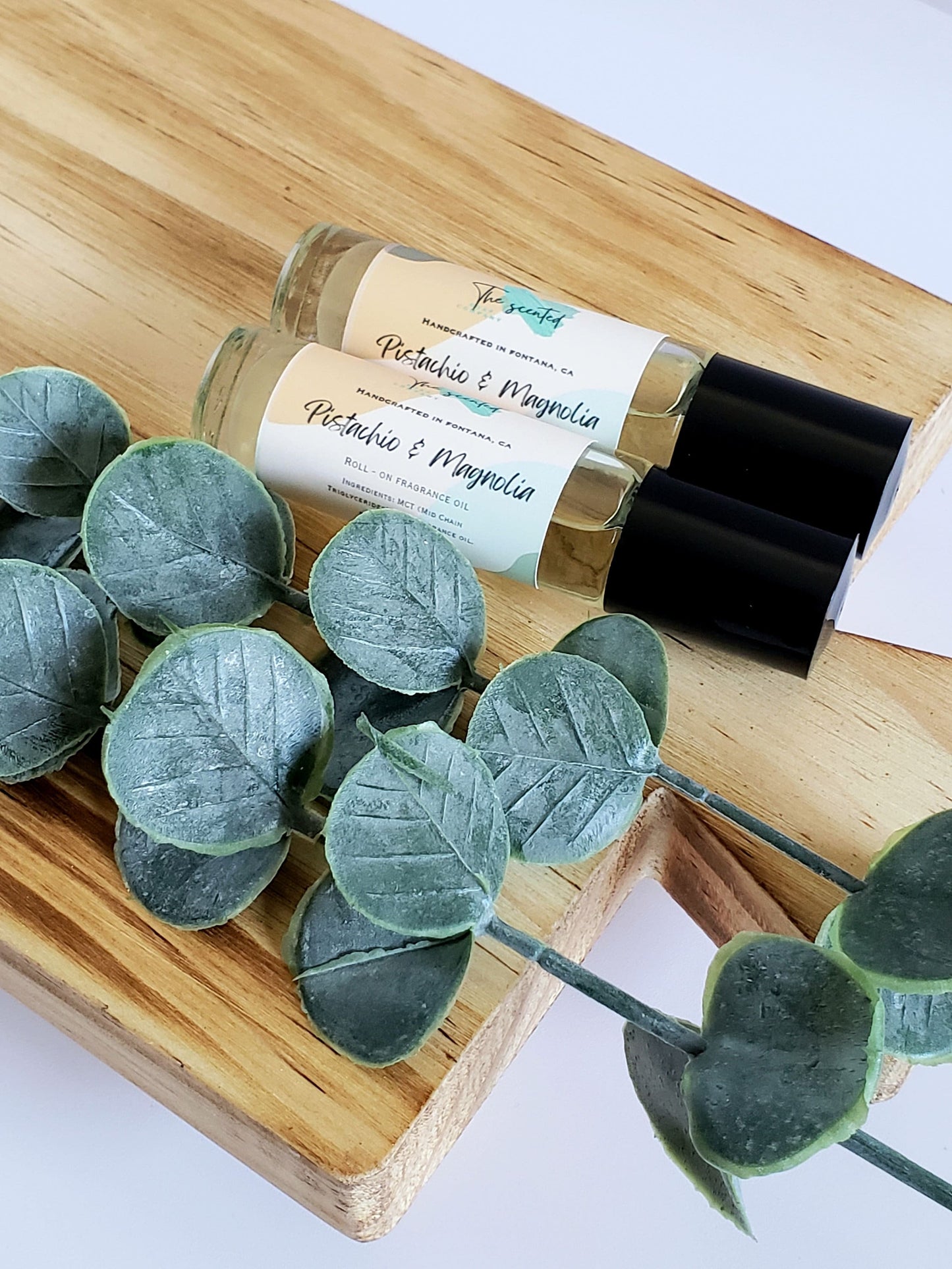 Roll on Fragrance Oil PISTACHIO MAGNOLIA Roll on Perfume .33 oz