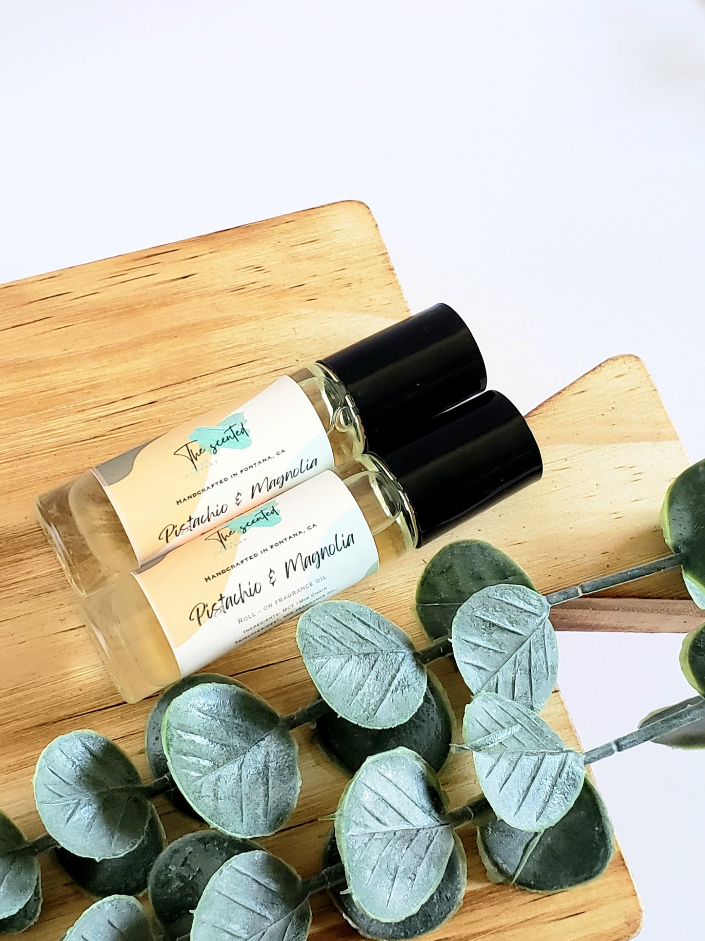 Roll on Fragrance Oil PISTACHIO MAGNOLIA Roll on Perfume .33 oz