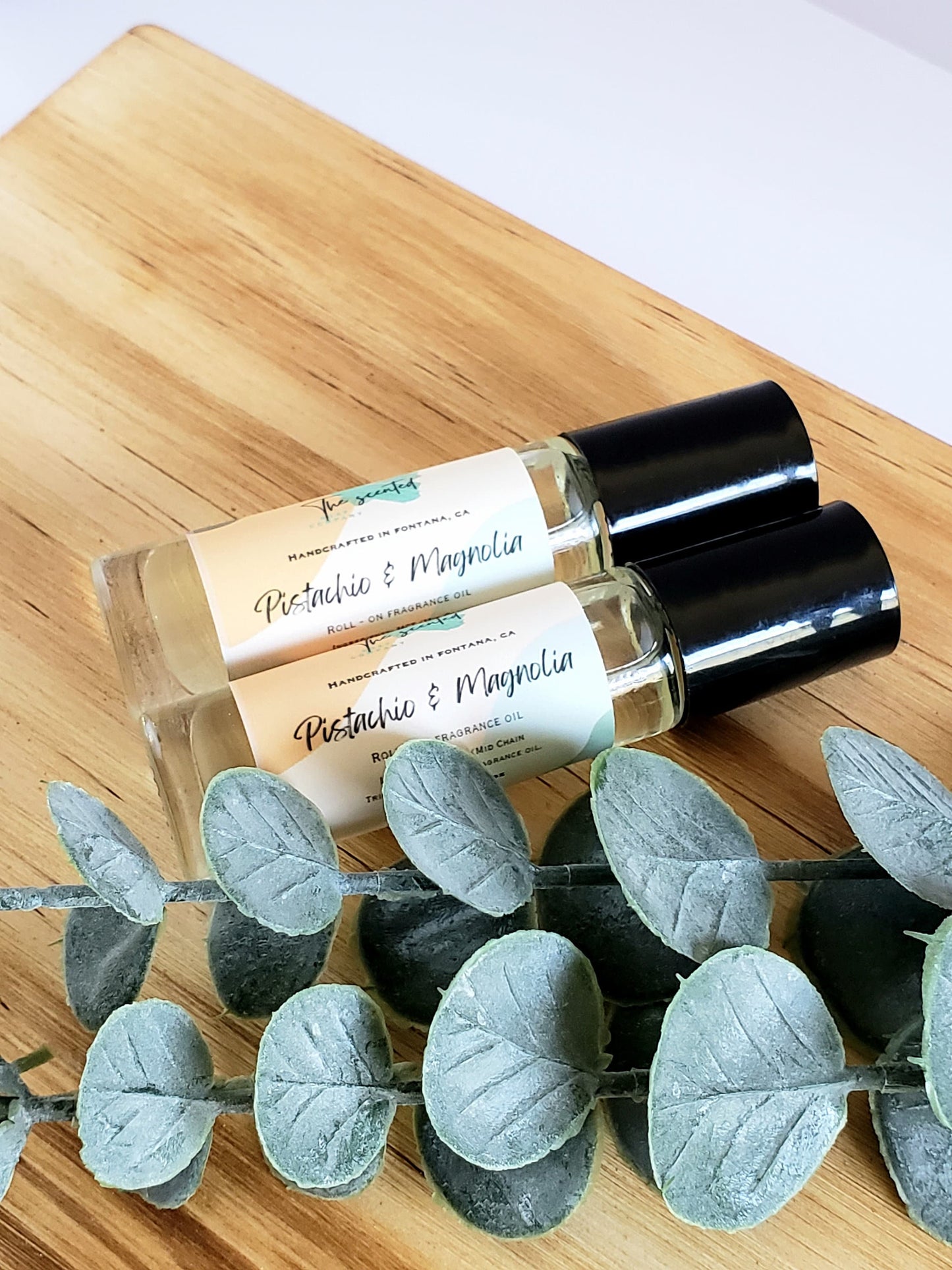 Roll on Fragrance Oil PISTACHIO MAGNOLIA Roll on Perfume .33 oz