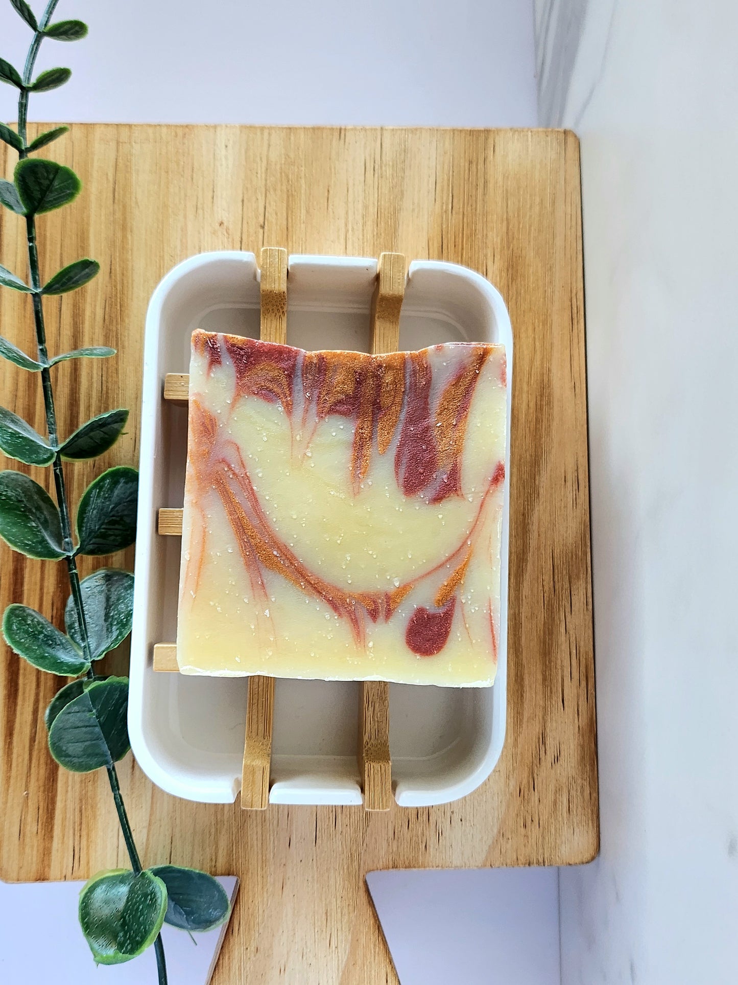 Wild Currant and Sandalwood Cold Process Soap Bar