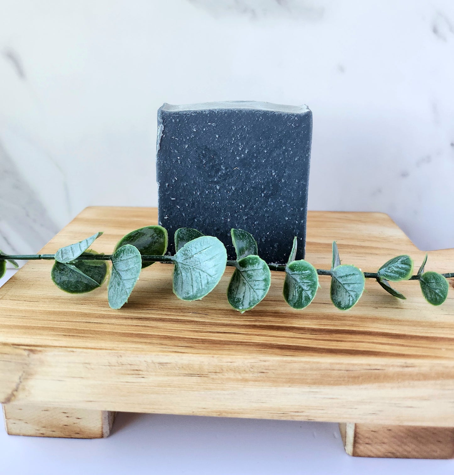 Activated Charcoal and Kaolin Clay Unscented Cold Process Soap Bar