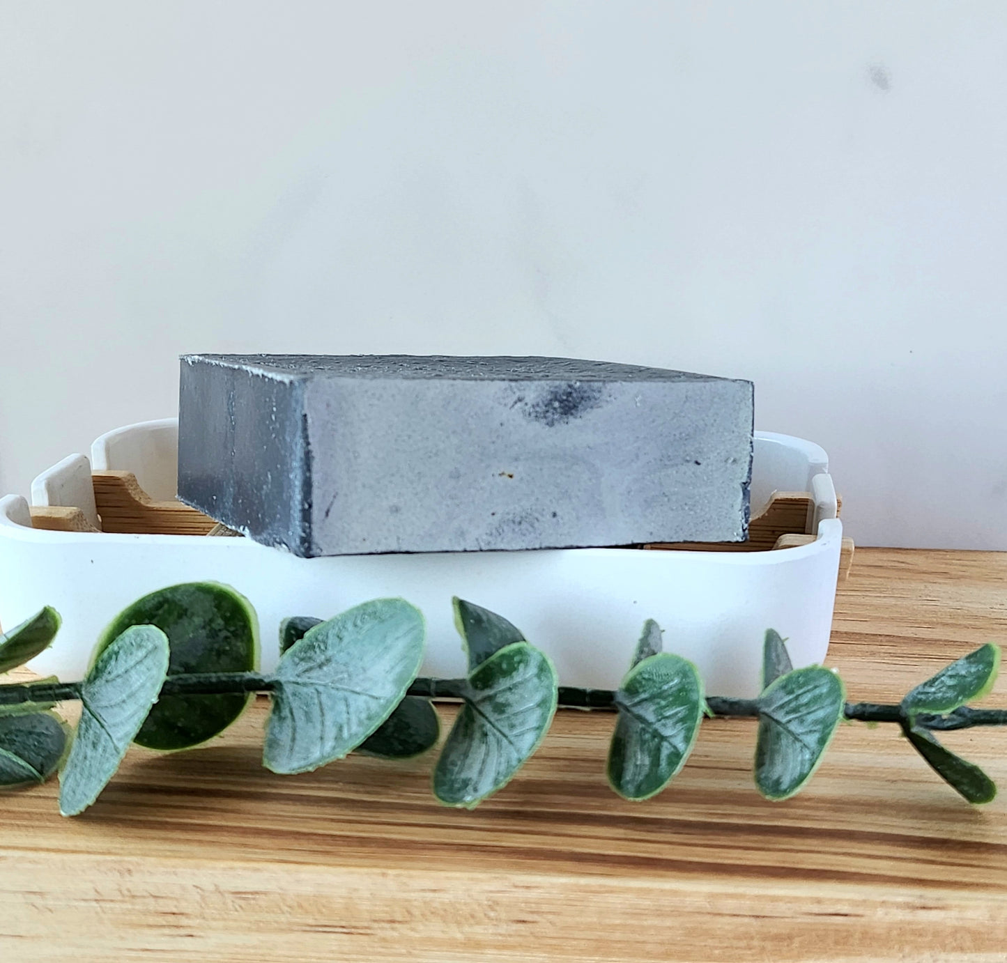 Activated Charcoal and Kaolin Clay Unscented Cold Process Soap Bar