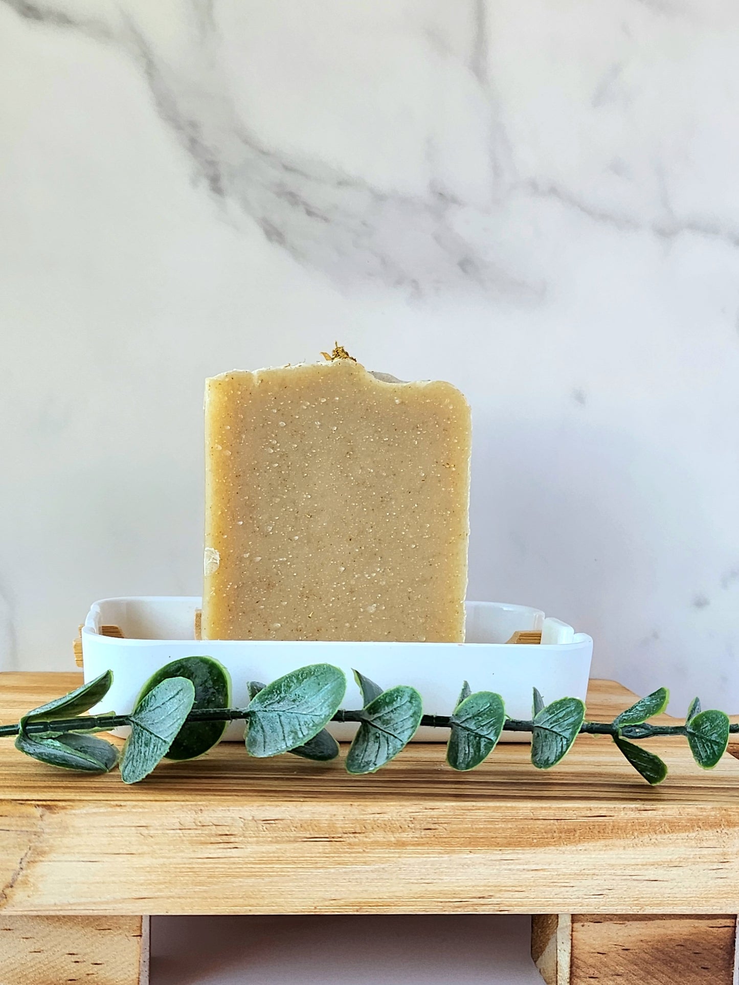 Chamomile and Kaolin Clay Unscented Cold Process Soap Bar