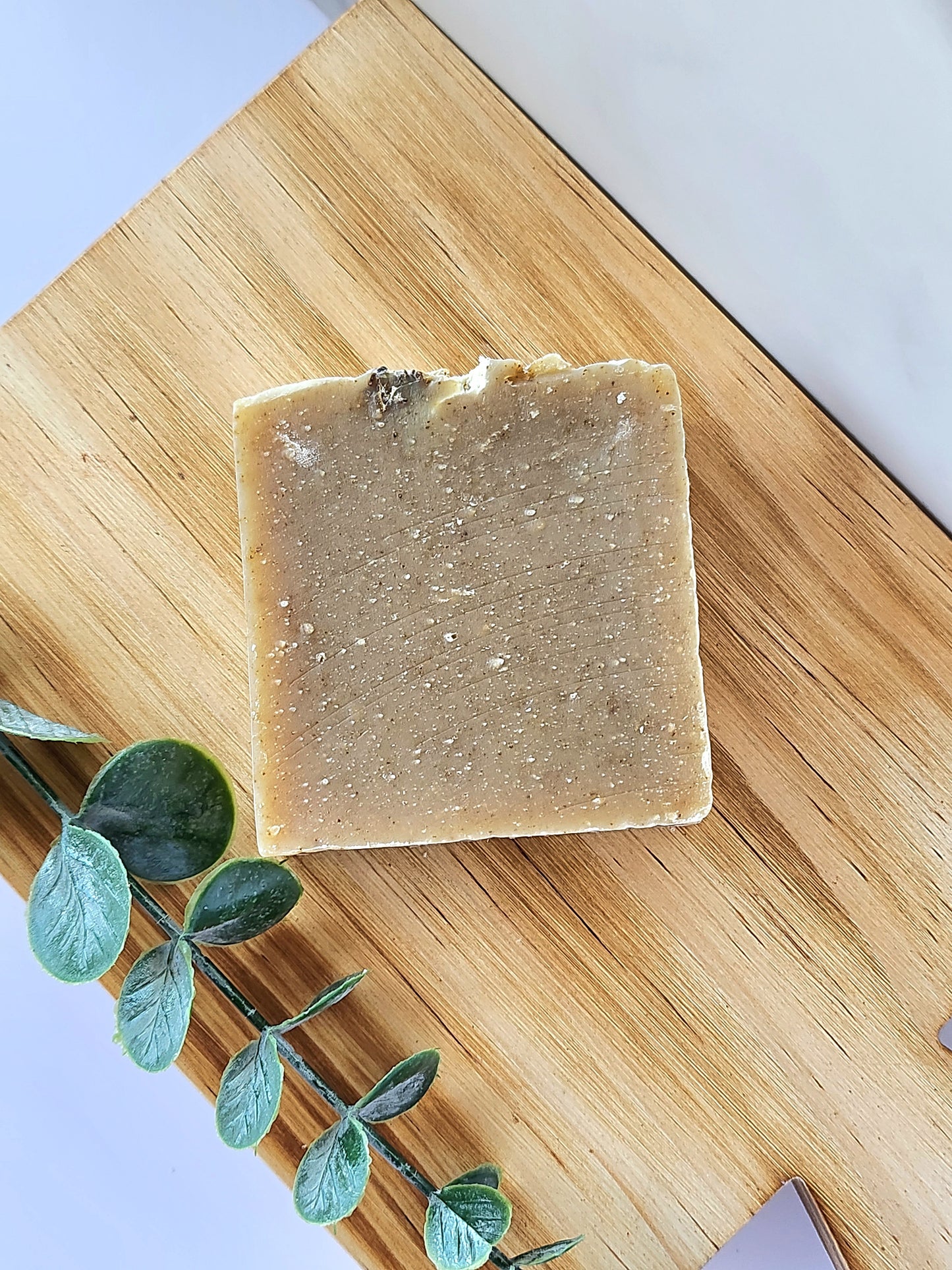 Lavender and Kaolin Clay Unscented Cold Process Soap Bar