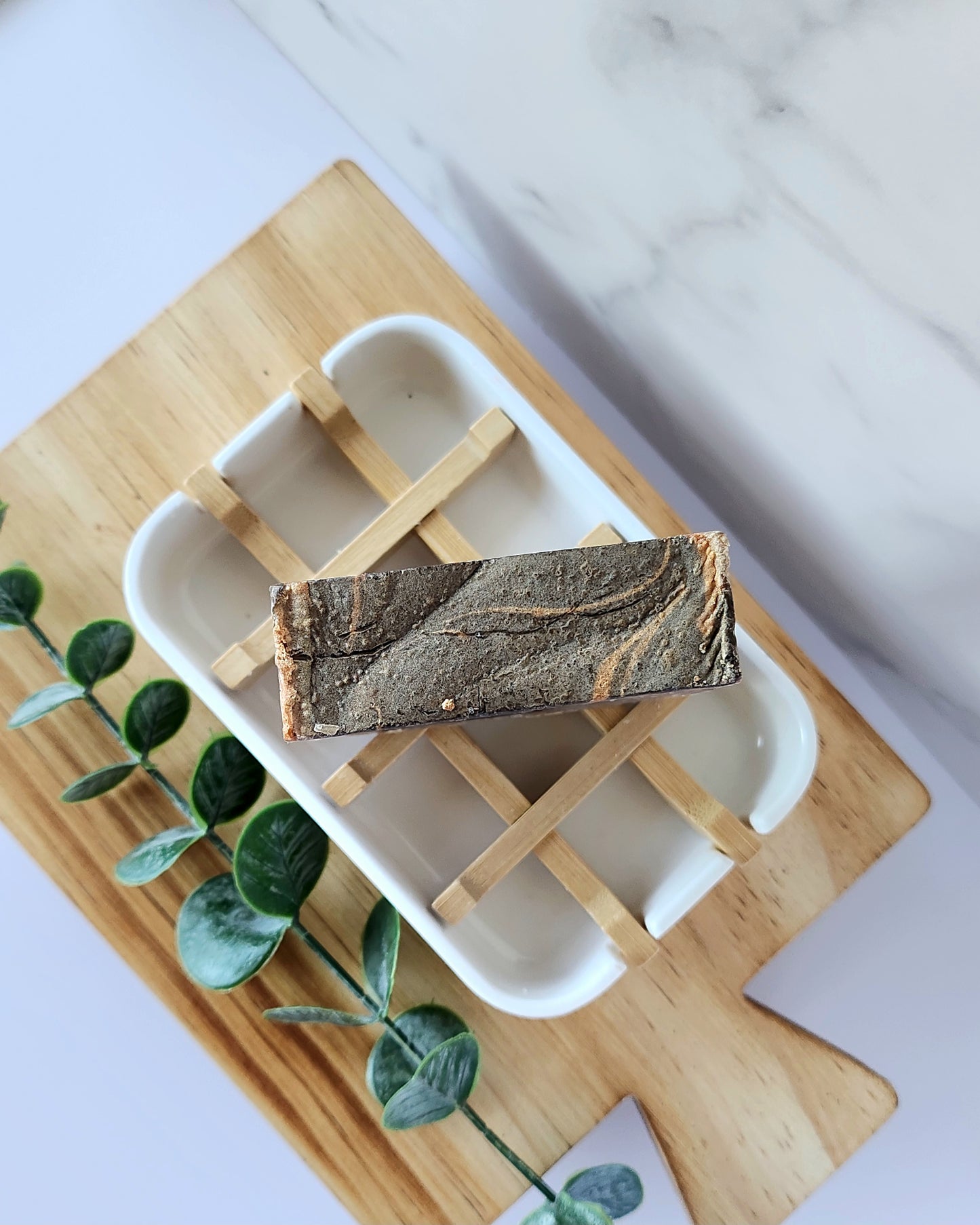 Bourbon and Brown Sugar Men's Cold Process Soap Bar