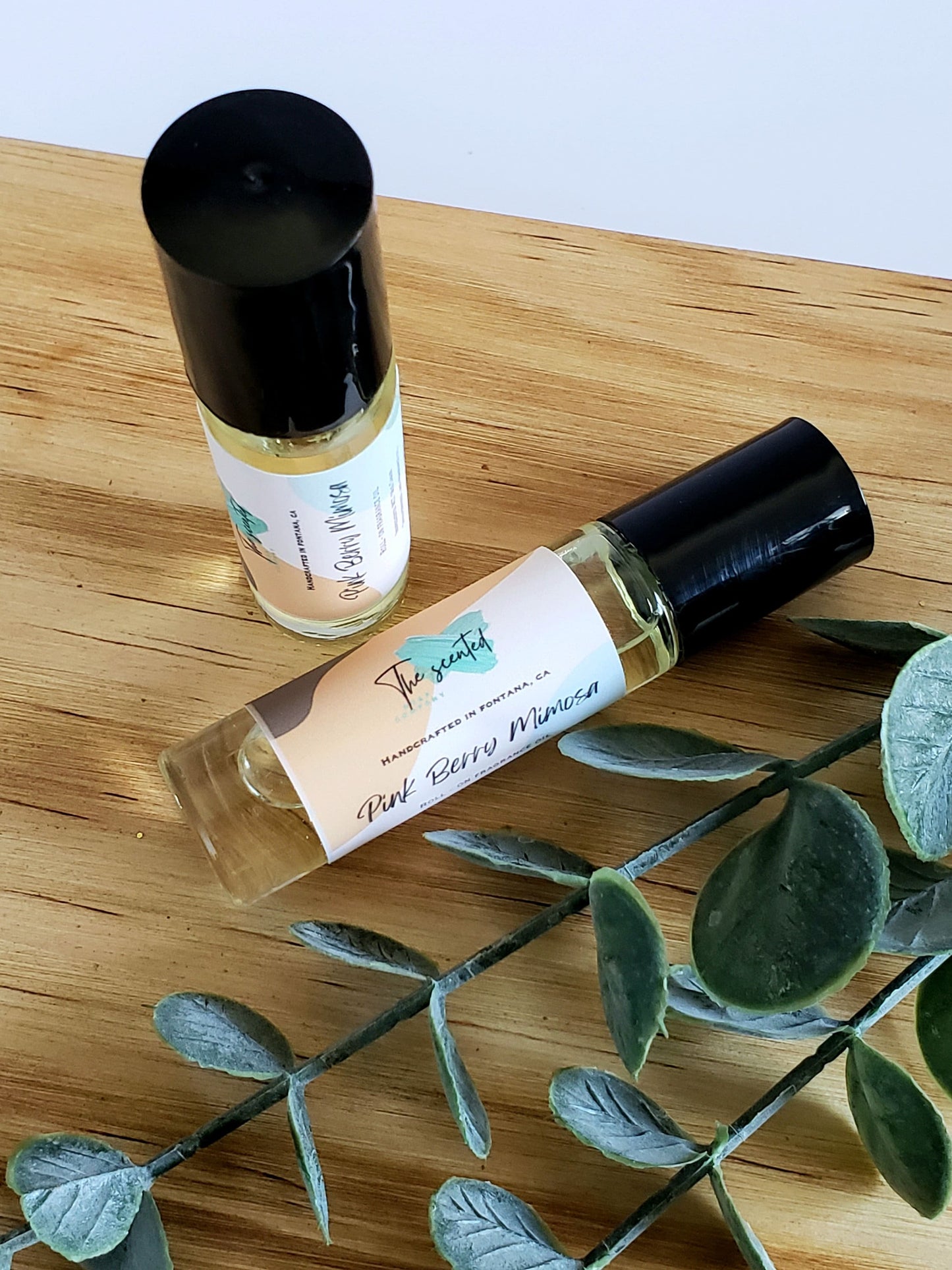 Roll on Fragrance Oil PINK BERRY MIMOSA Roll on Perfume .33 oz