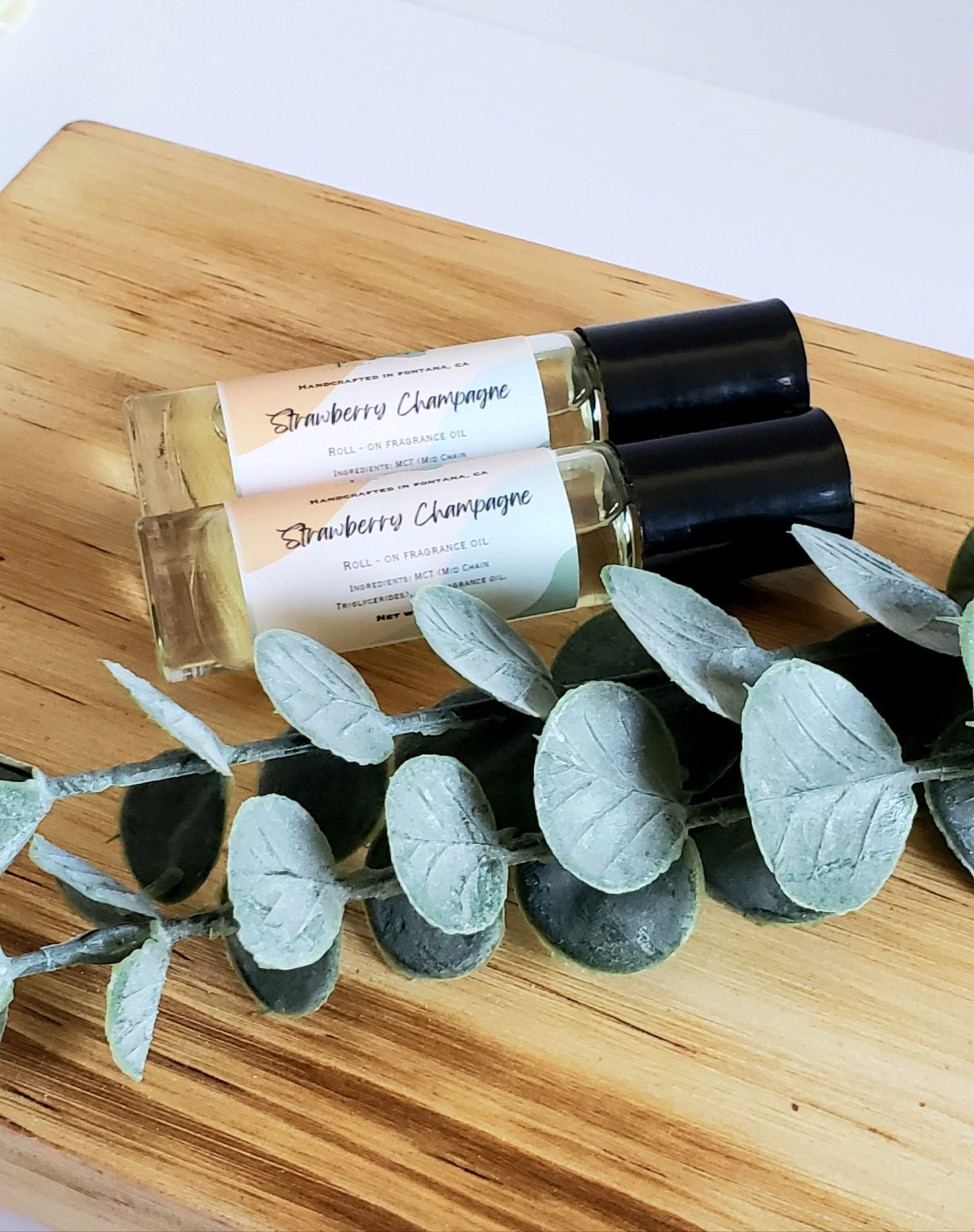 Roll on Fragrance Oil STRAWBERRY CHAMPAGNE Roll on Perfume .33 oz