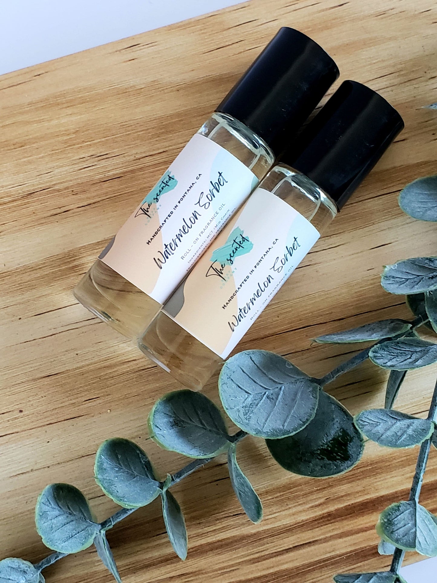 Roll on Fragrance Oil WATERMELON SORBET Roll on Perfume .33 oz