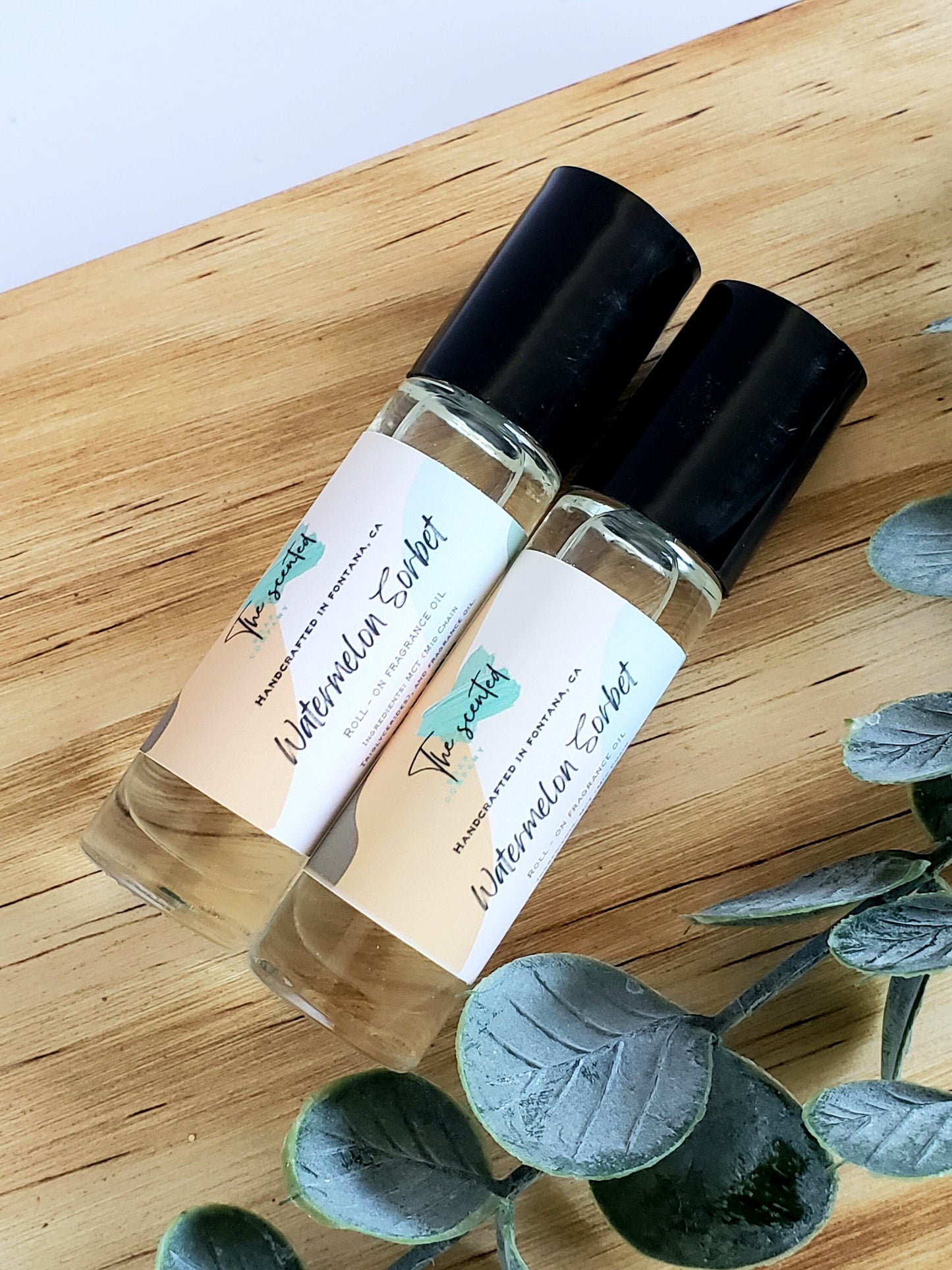 Roll on Fragrance Oil WATERMELON SORBET Roll on Perfume .33 oz