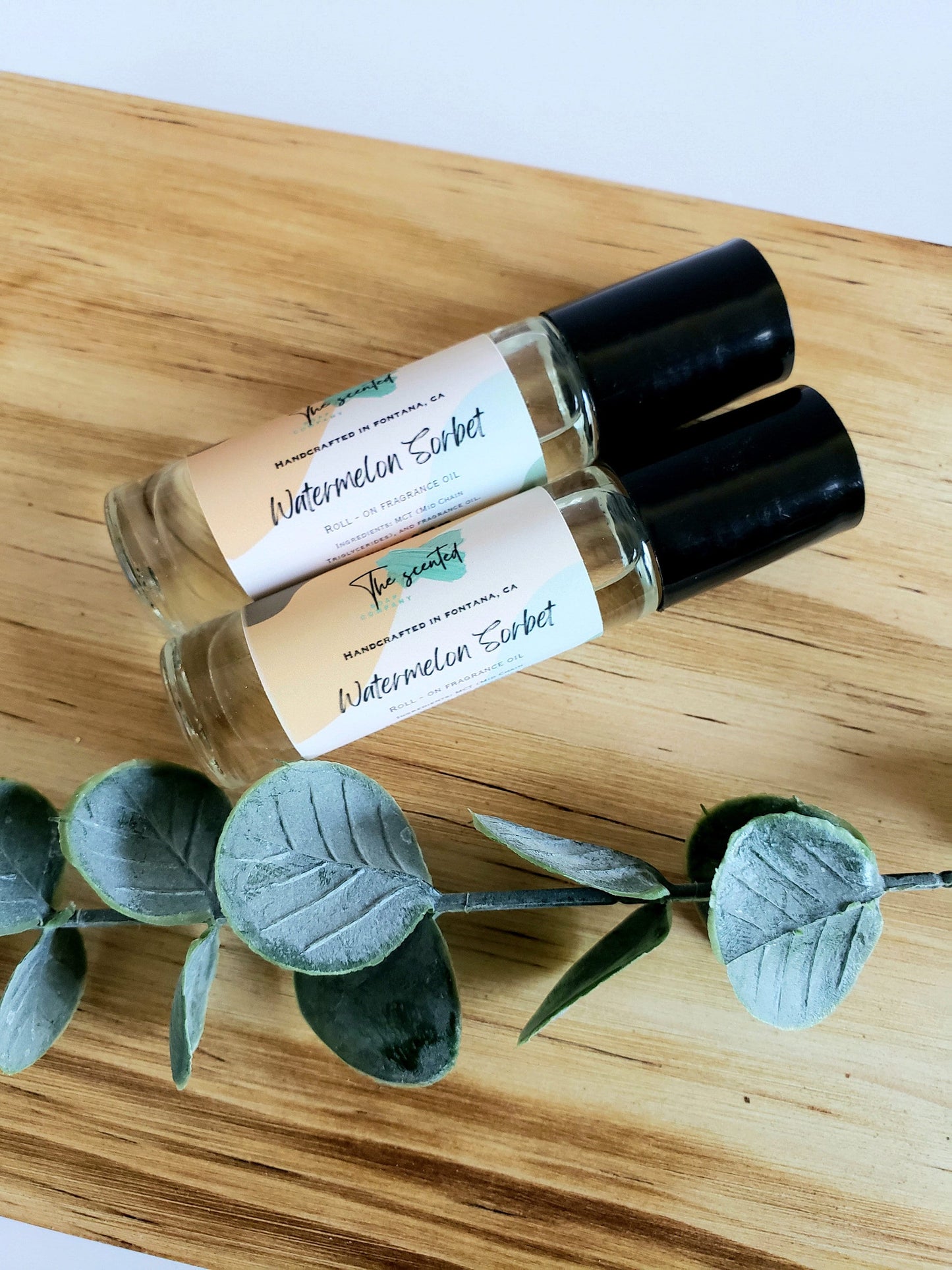 Roll on Fragrance Oil WATERMELON SORBET Roll on Perfume .33 oz