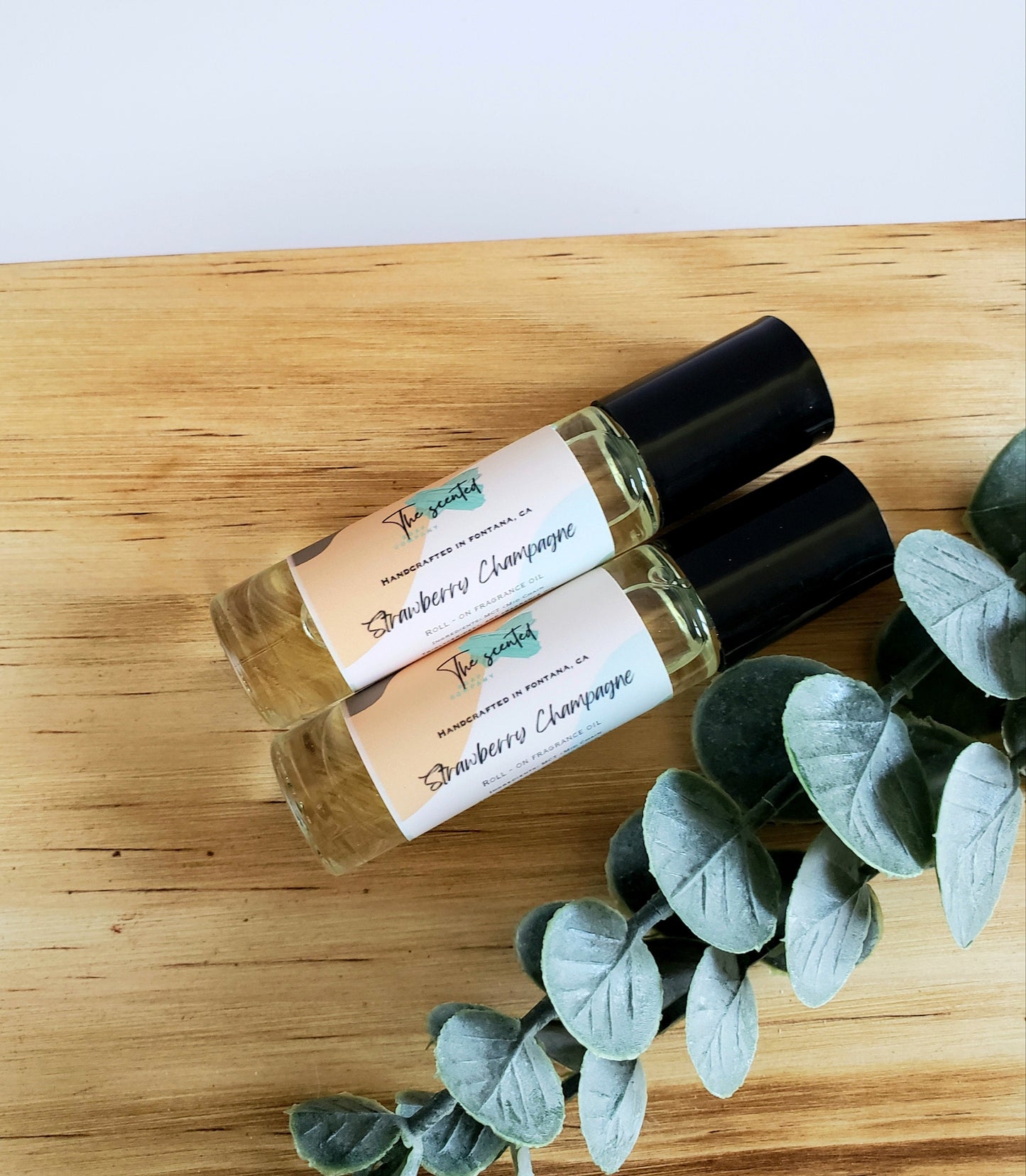 Roll on Fragrance Oil STRAWBERRY CHAMPAGNE Roll on Perfume .33 oz